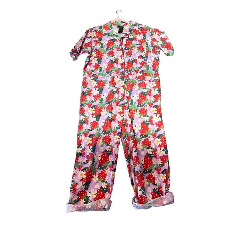 Nooworks NWT Berries Poplin Coveralls 3XL
